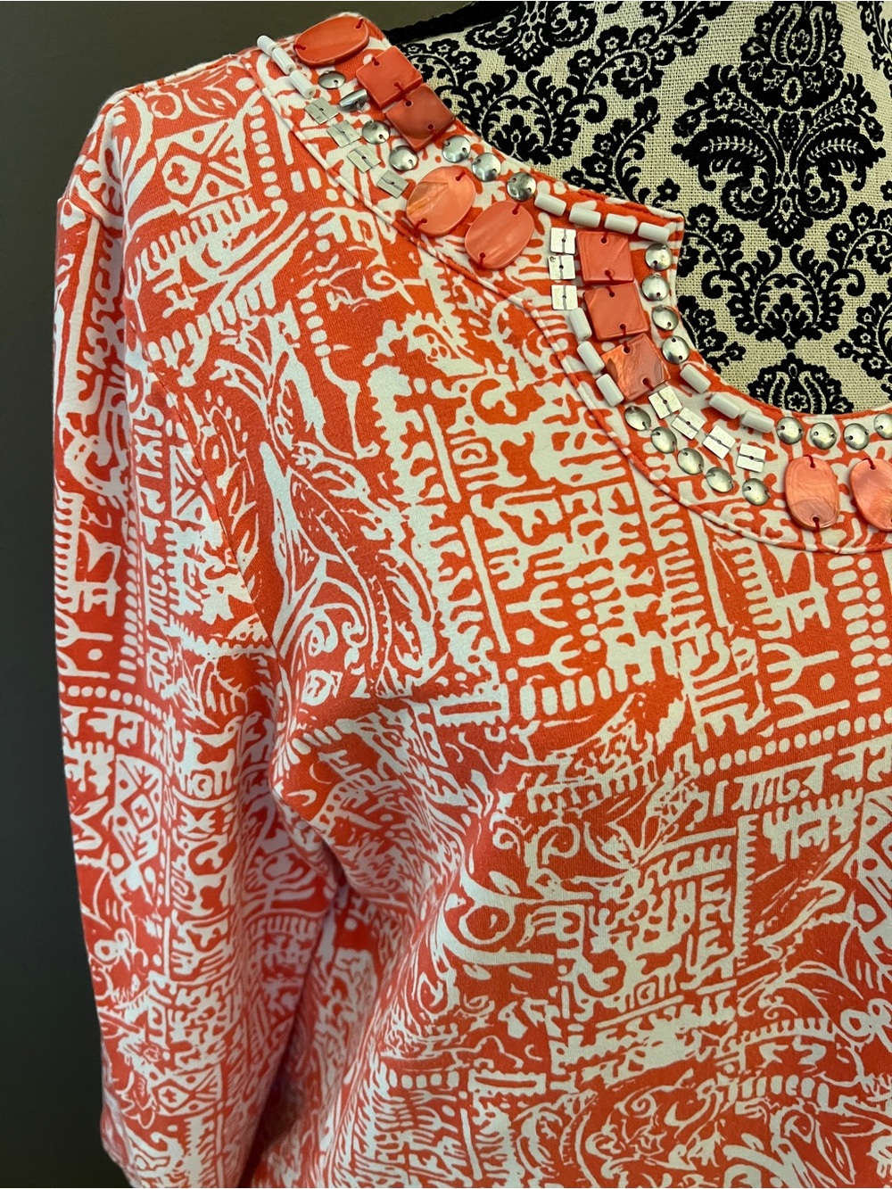 Ruby Rd. Embellished Top - Picture 2 of 7